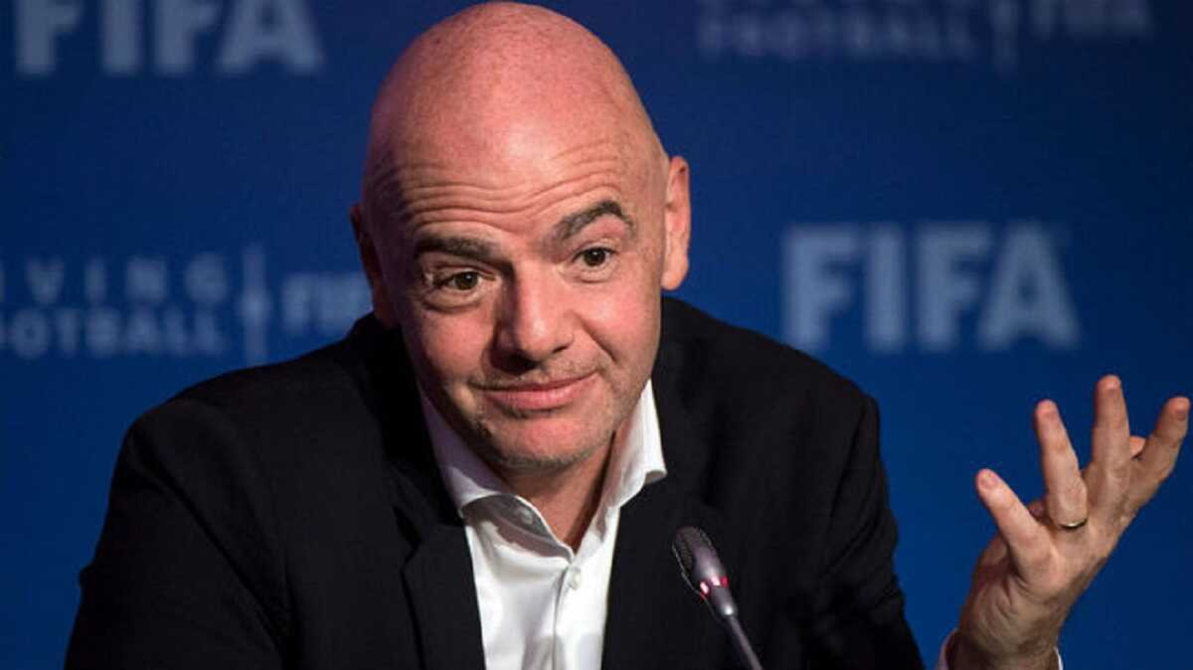 El presidente de FIFA Gianni Infantino tiene coronavirus