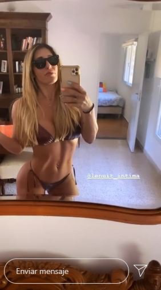 Ayelén Paleo revolucionó las redes con su bikini roja