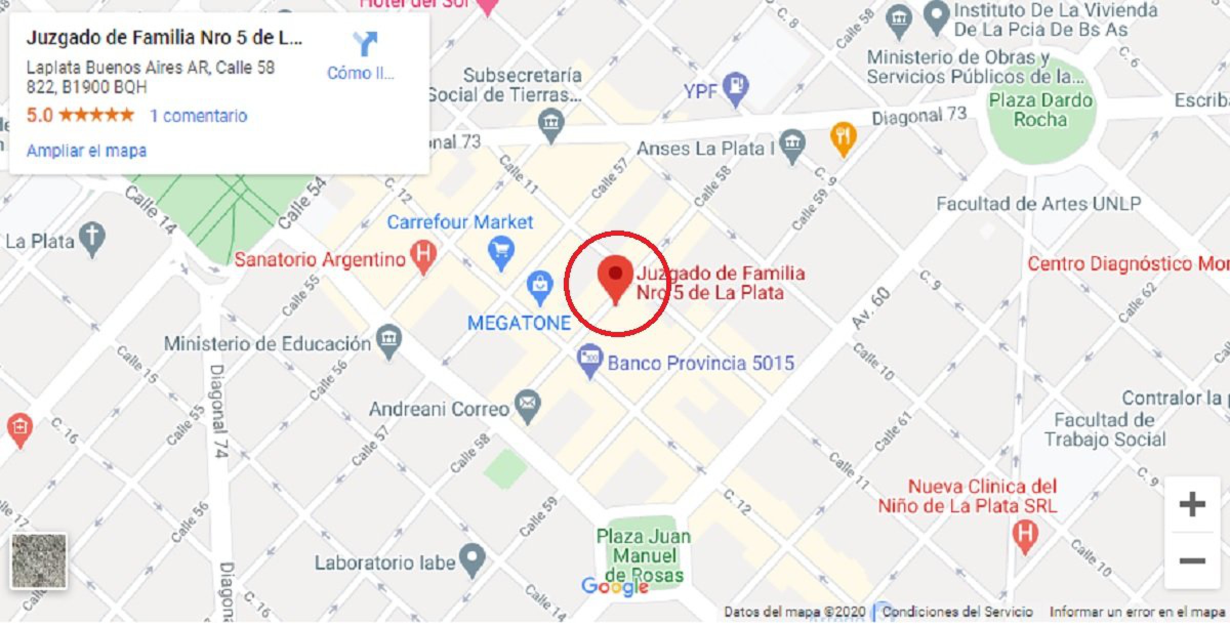 Un hombre intentó suicidarse frente a un Juzgado de Familia