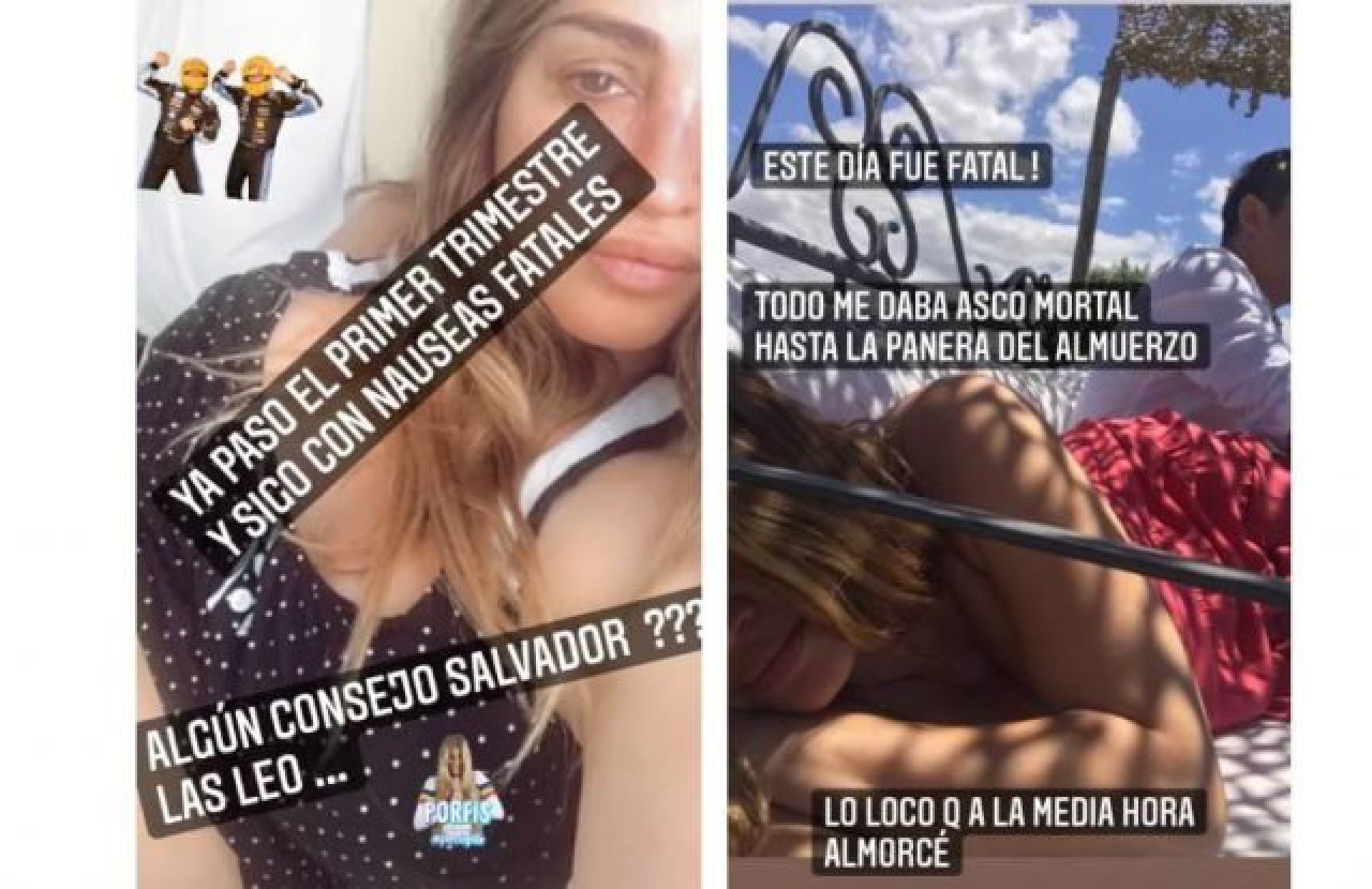 Belén Francese pidió un “consejo sanador” por un mal momento en su embarazo