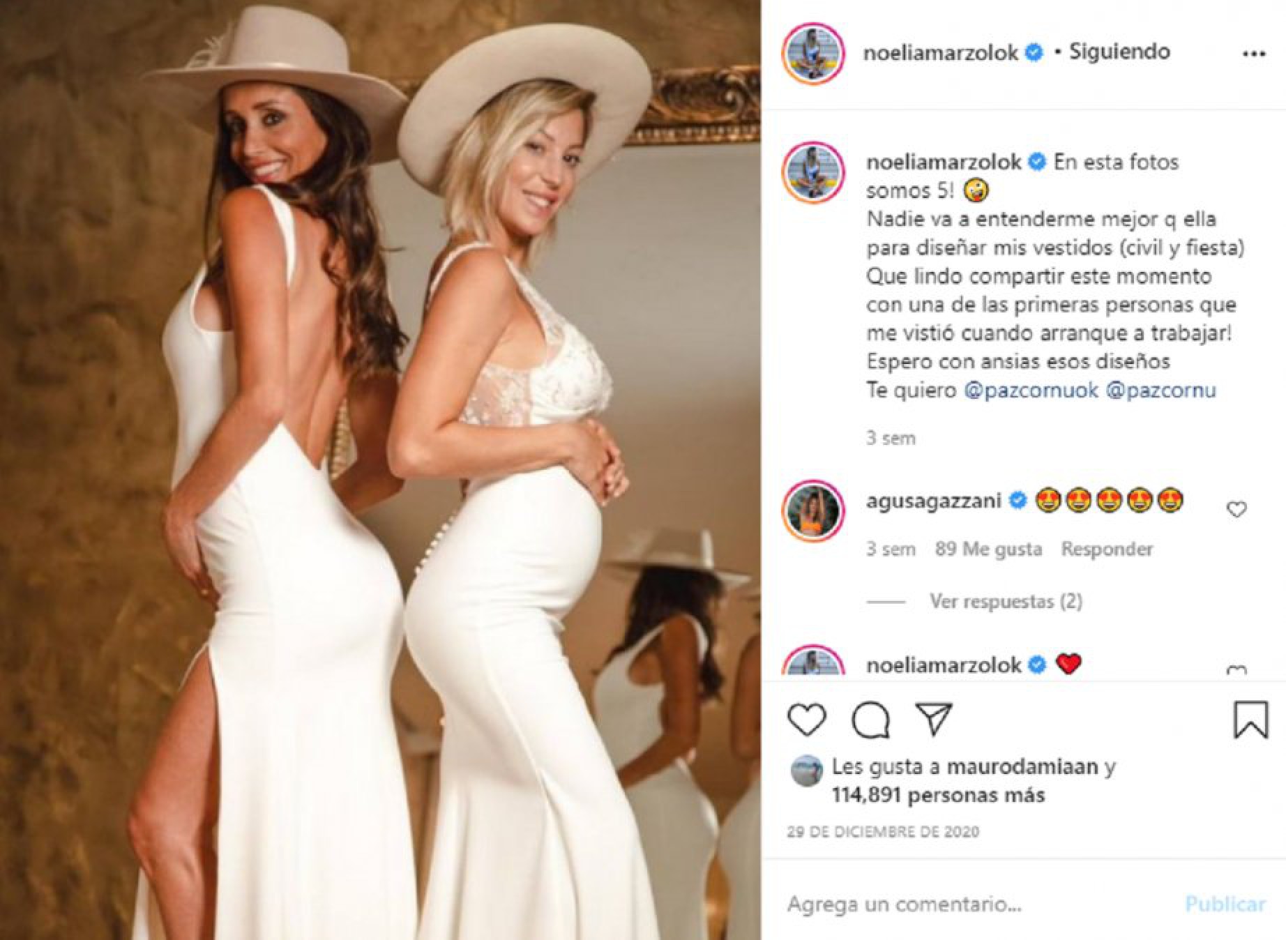 Noelia Marzol ya decidió el nombre de su bebé, pero le teme a las críticas