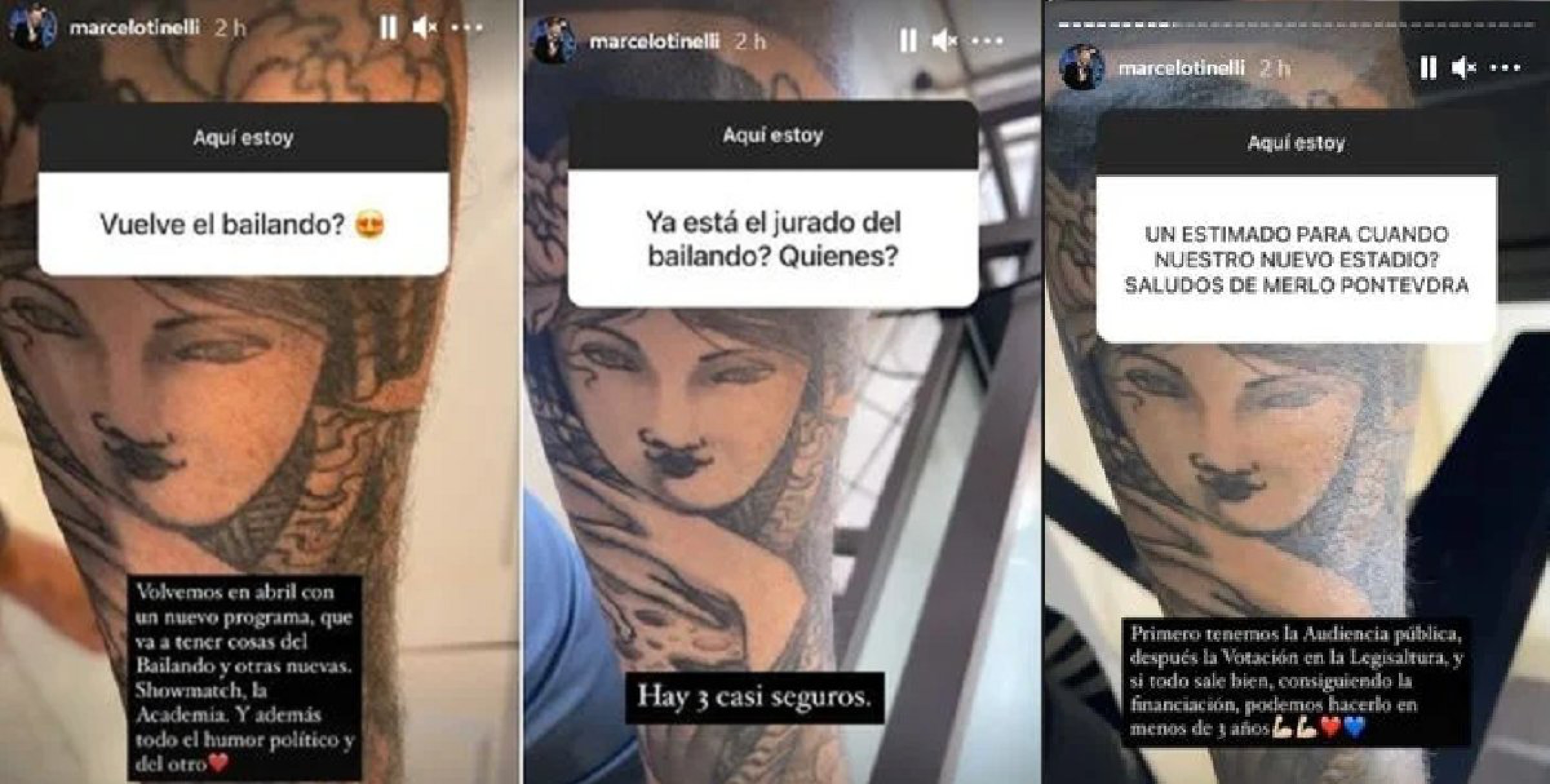 Marcelo Tinelli dio detalles de su regreso a la televisión: “Volvemos con un nuevo programa”