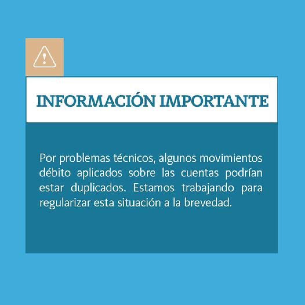 Banco Nación: informan sobre operaciones con débito duplicadas